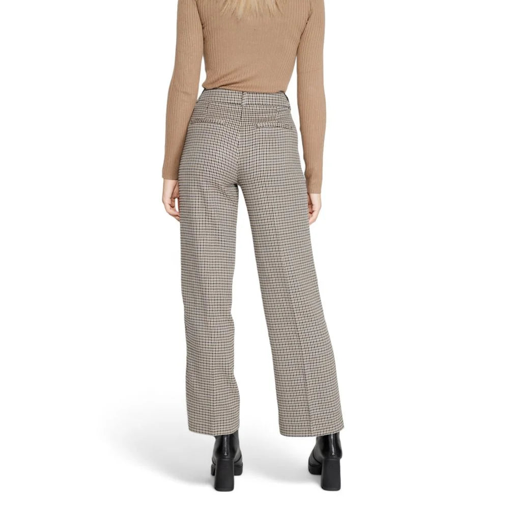 Only Beige Polyester Pant - 38/32 (W42) - Trousers