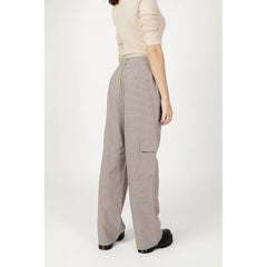 Only Beige Polyester Pant - Cargo Pants