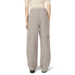 Only Beige Polyester Pant - Cargo Pants