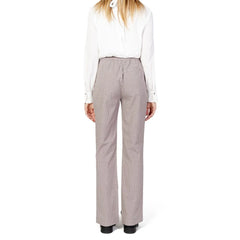Only Beige Polyester Pant - Trousers