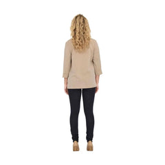 Only Beige Viscose Blazer - IT44|L