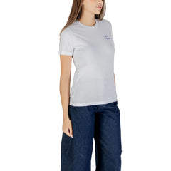 Only Bicolor Cotton T-Shirt - T-Shirts