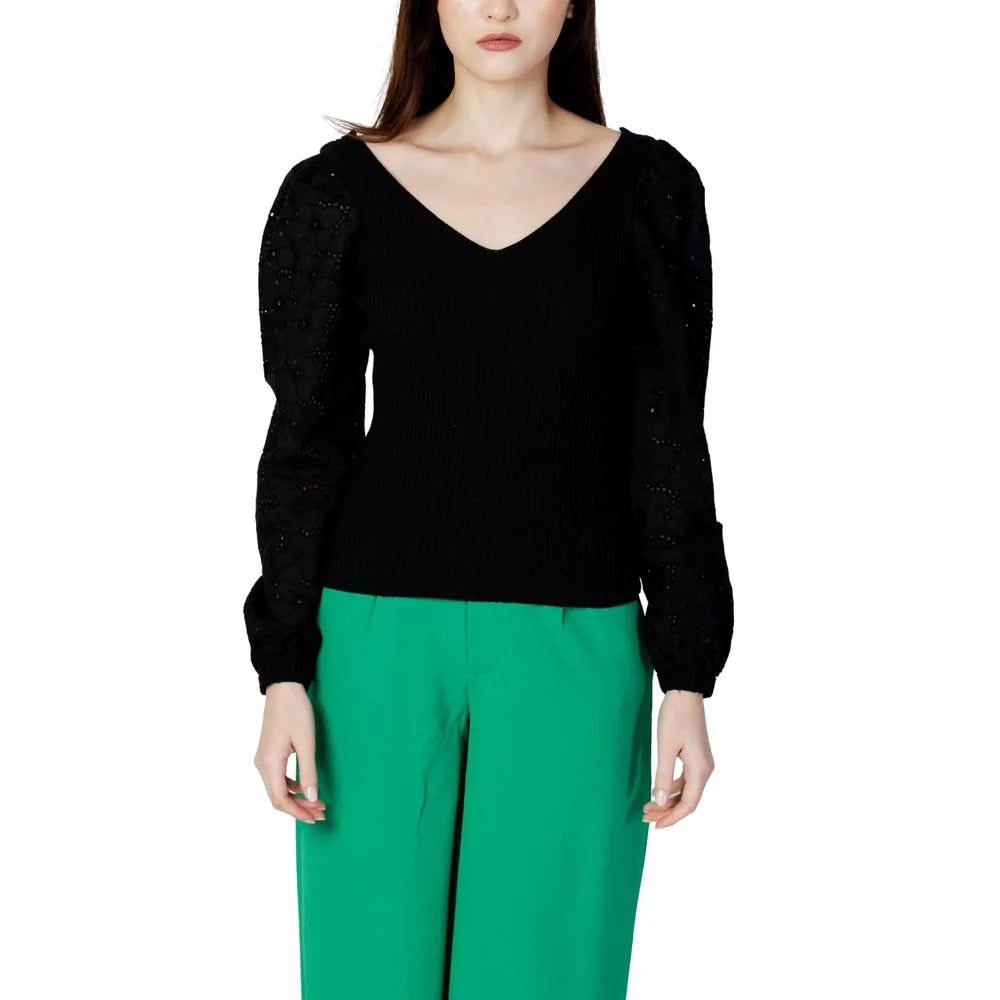 Only Black Cotton Sportswear - XL - Sweaters