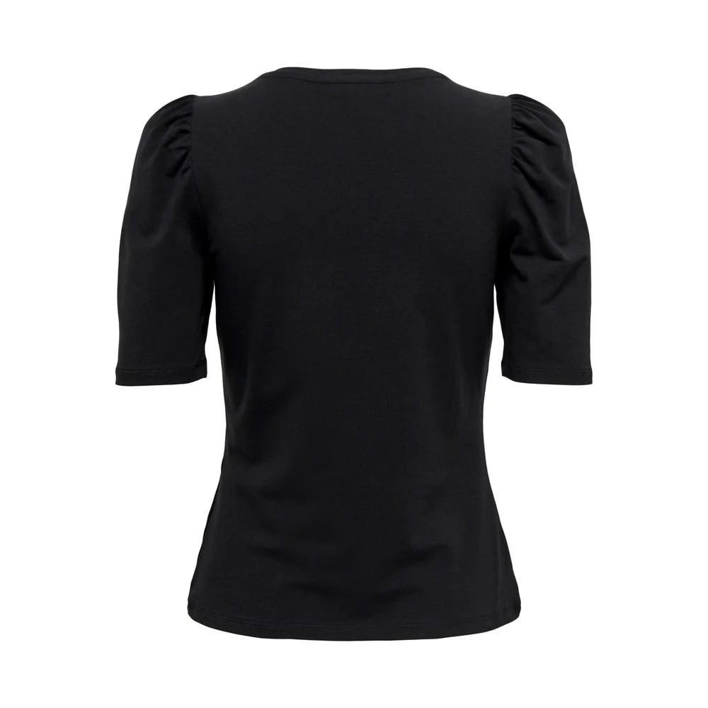 Only Black Cotton T-Shirt - T-Shirts