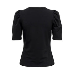 Only Black Cotton T-Shirt - T-Shirts