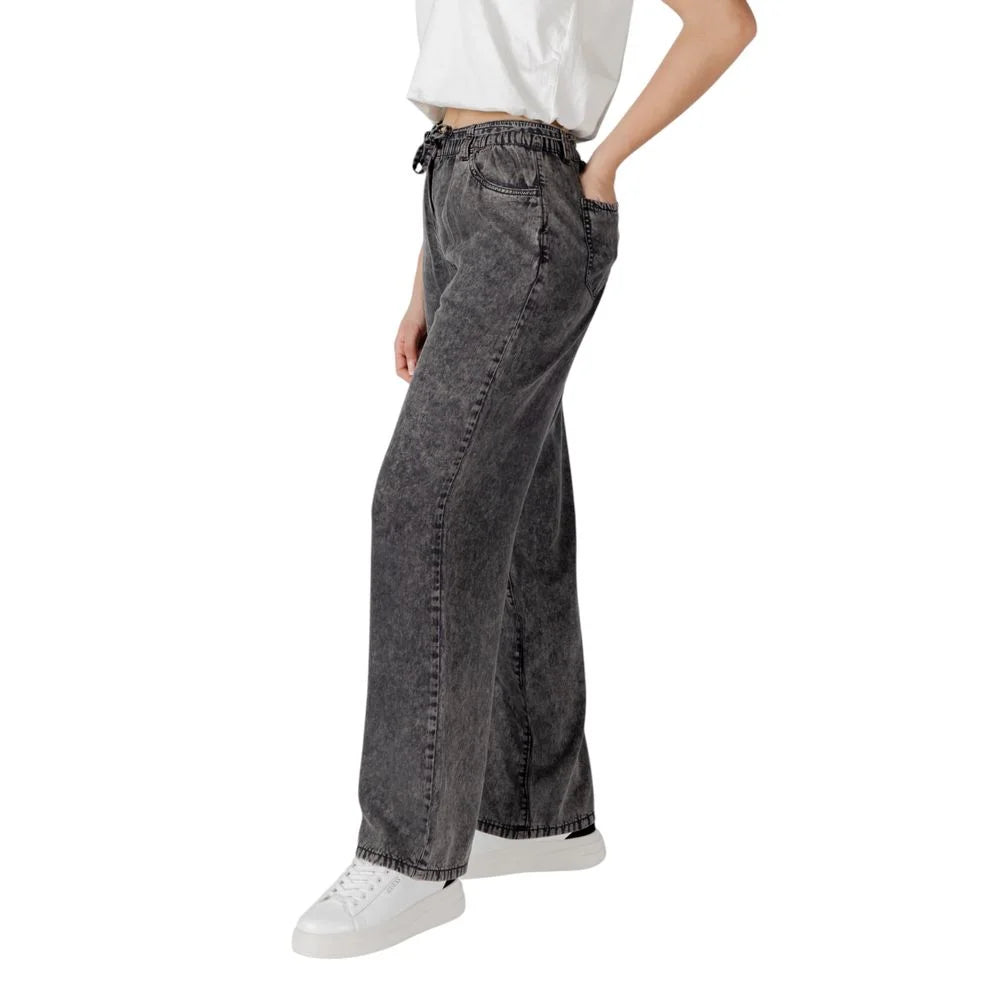 Only Black Lyocell Pant - IT42|M - Trousers