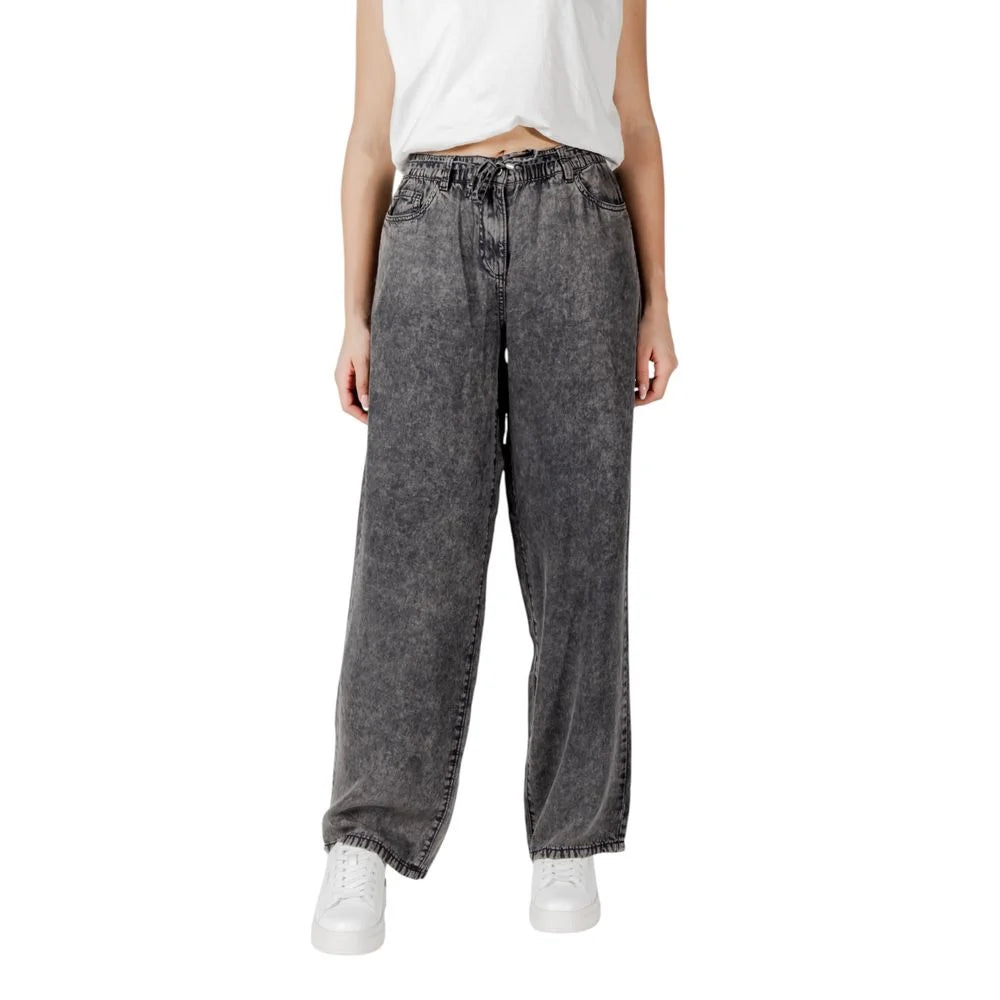 Only Black Lyocell Pant - IT42|M - Trousers