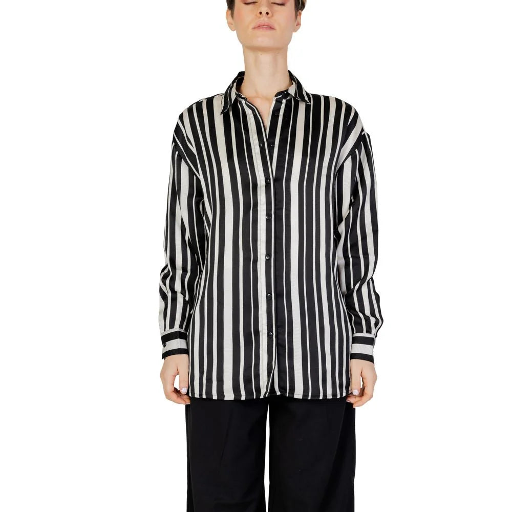 Only Black Polyester Blouse - IT42|M