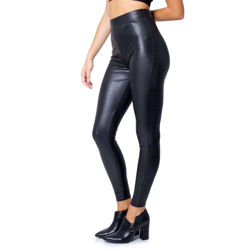 Only Black Polyester Legging - Leggings