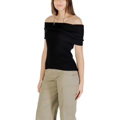 Only Black Polyester Sweater - Blouses