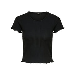 Only Black Polyester T-Shirt - T-Shirts