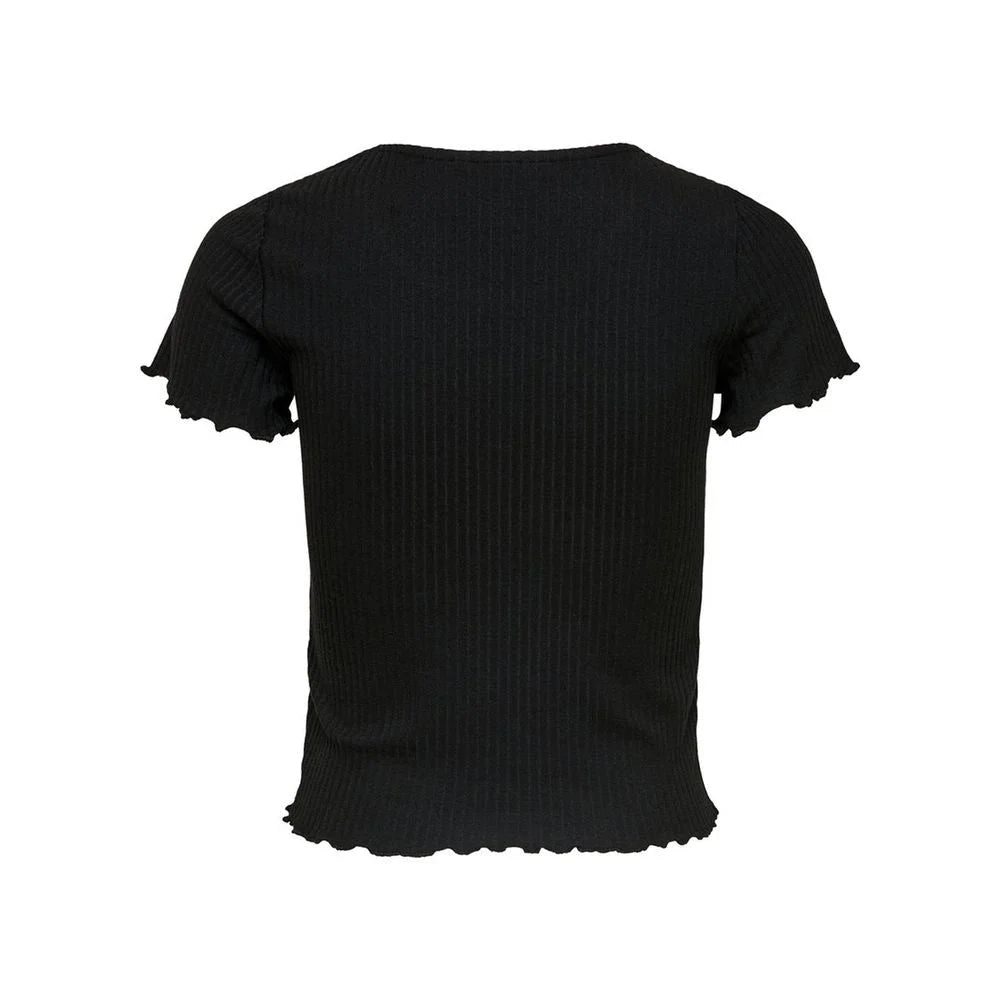 Only Black Polyester T-Shirt - T-Shirts