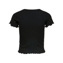 Only Black Polyester T-Shirt - T-Shirts