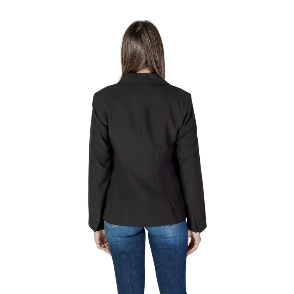 Only Black Recycled Polyester Blazer - 34 | XXS - Coats & Jackets