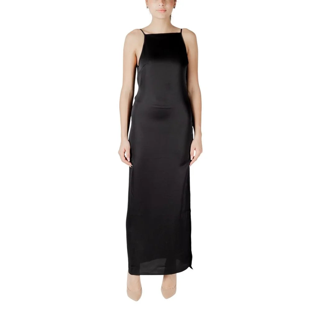 Only Black Recycled Polyester Long - Dresses