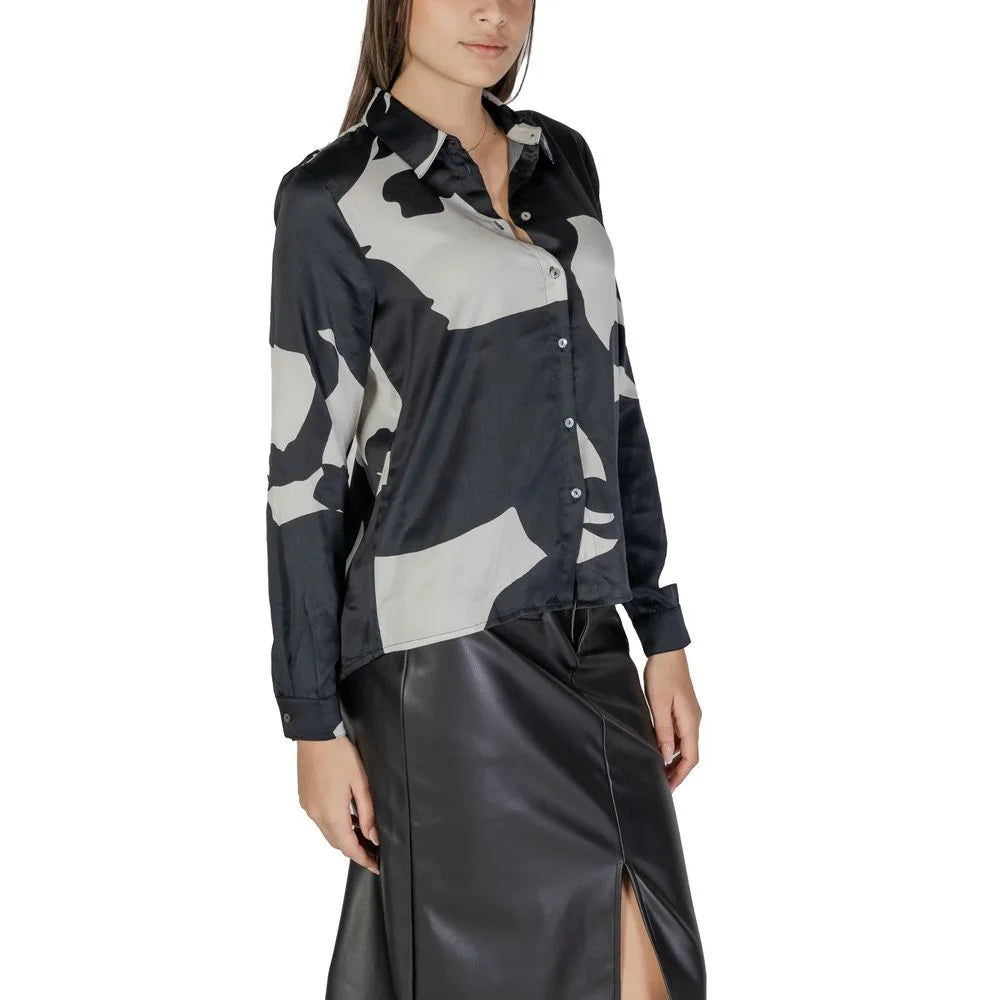 Only Black Recycled Polyester Shirt - IT38|XS - Shirts