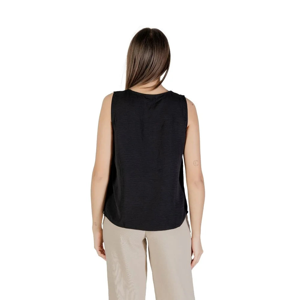 Only Black Recycled Polyester Tank Top - XXL