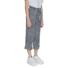 Only Black Viscose Cropped Pant - IT36|XXS