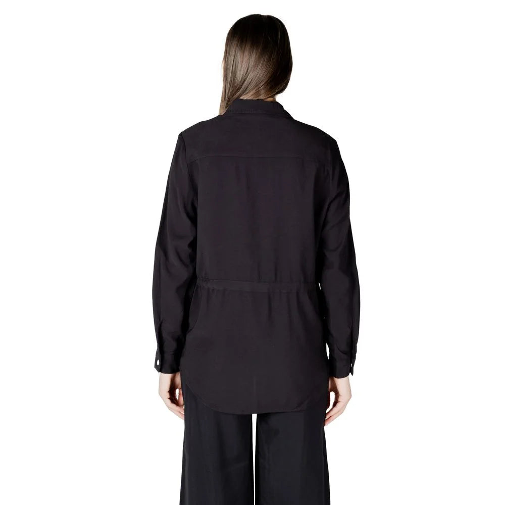 Only Black Viscose Shirt - IT44|L - Shirts