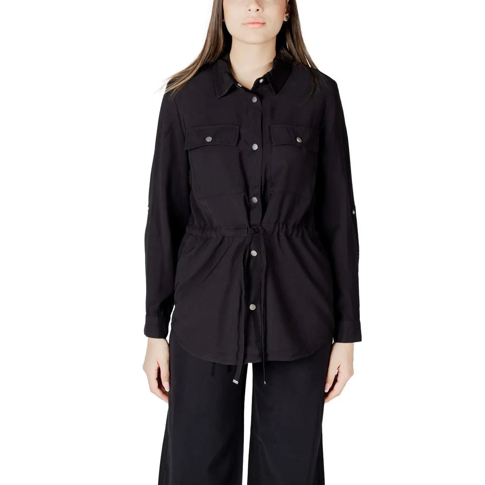 Only Black Viscose Shirt - IT44|L - Shirts