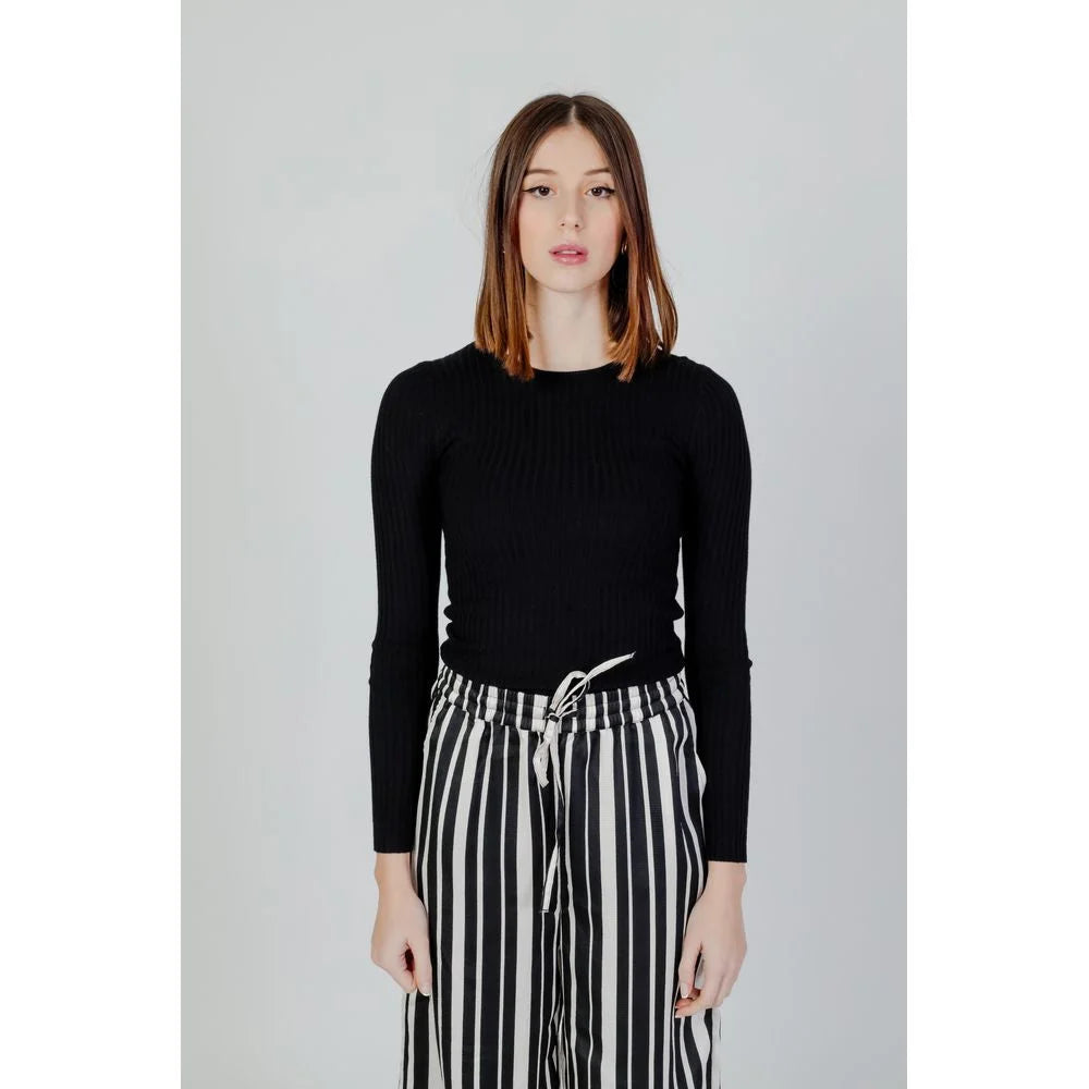 Only Black Viscose Sportswear - Sweaters