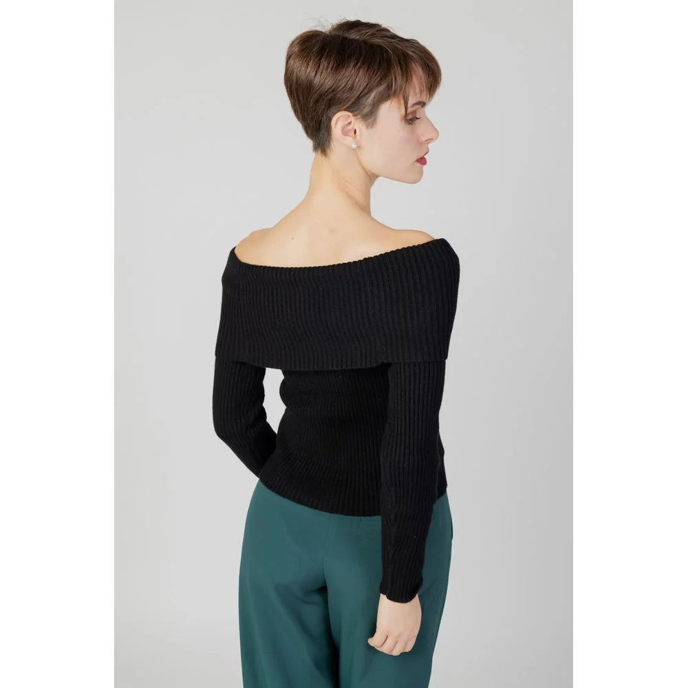 Only Black Viscose Sweater - Sweaters