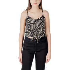 Only Black Viscose Tank Top - IT38|XS - Tank Tops