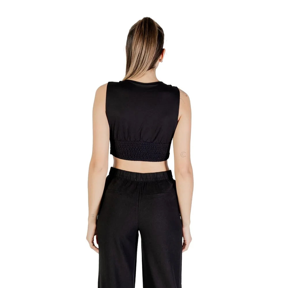 Only Black Viscose Top - Tank Tops