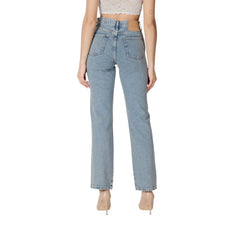 Only Blue Cotton Mom Jean - Jeans