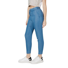 Only Blue Lyocell Pant - Trousers