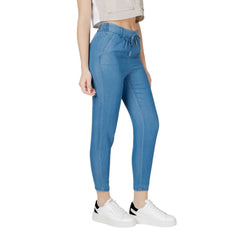 Only Blue Lyocell Pant - Trousers