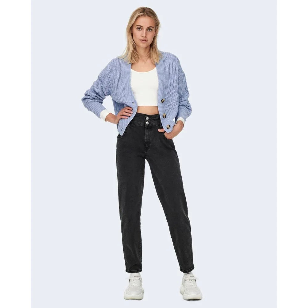 Only Blue Marabou Cardigan - IT44|L - Cardigans