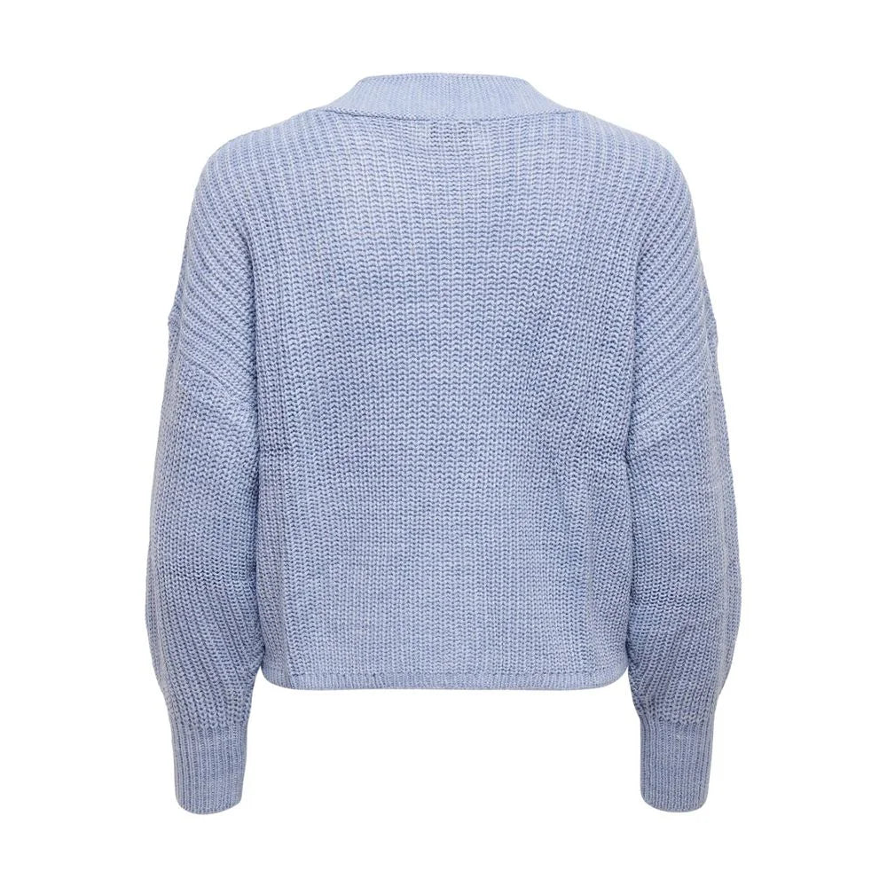 Only Blue Marabou Cardigan - IT44|L - Cardigans