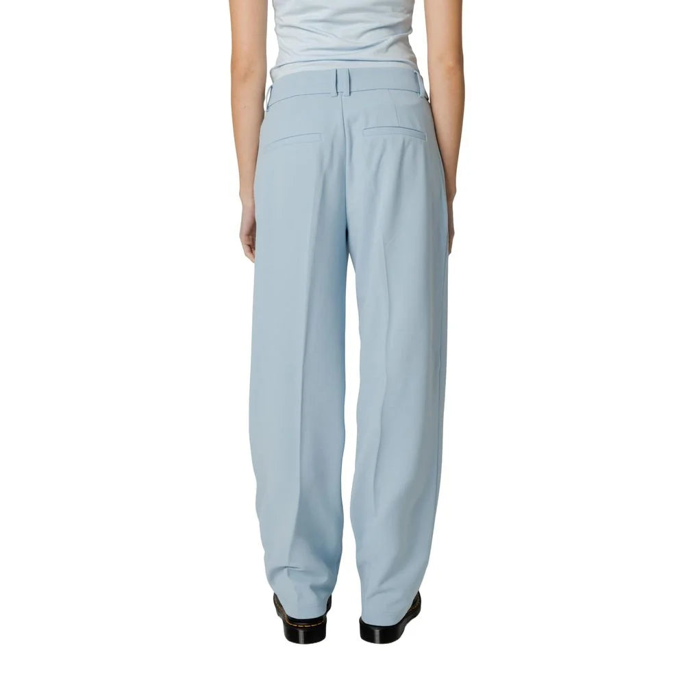 Only Blue Polyester Pant - 38/32 (W42) - Trousers