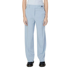 Only Blue Polyester Pant - 38/32 (W42) - Trousers