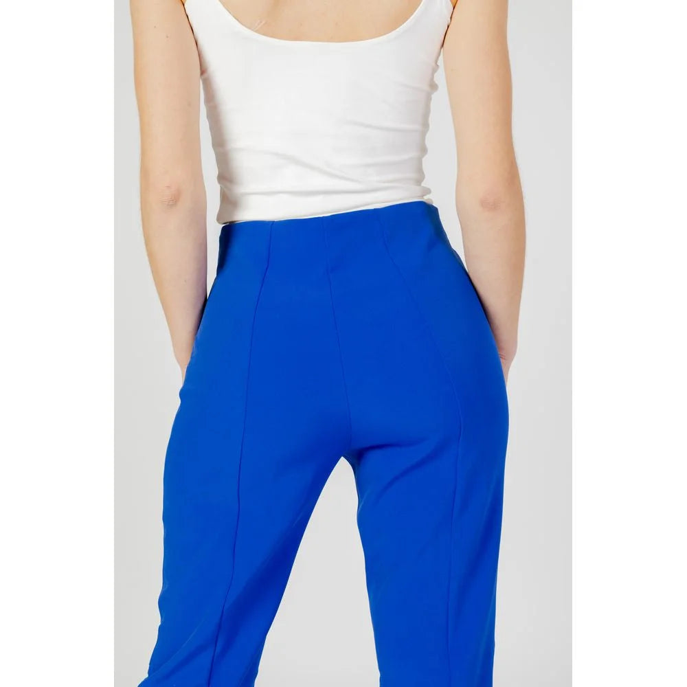 Only Blue Recycled Polyester Pant - W40 | L32 - Trousers