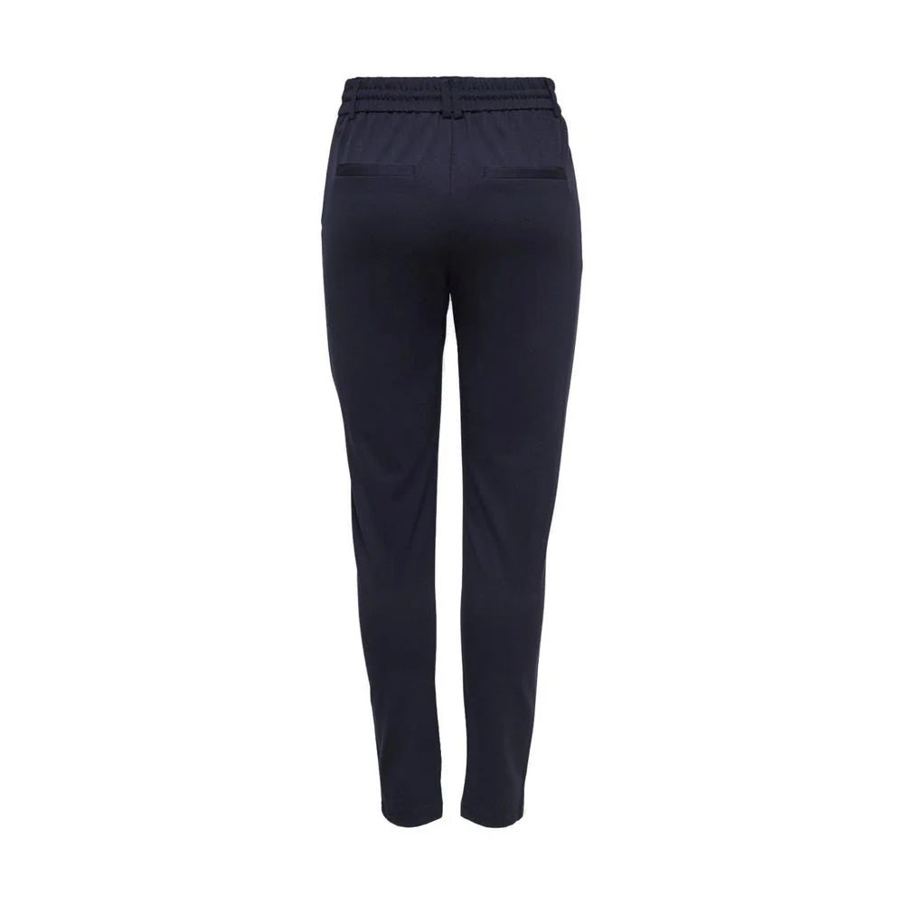 Only Blue Viscose Pant - Joggers
