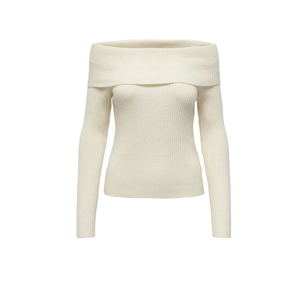 Only Cream Viscose Sweater - IT38|XS - Sweaters
