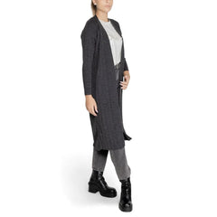 Only Gray Marabou Cardigan - IT40|S