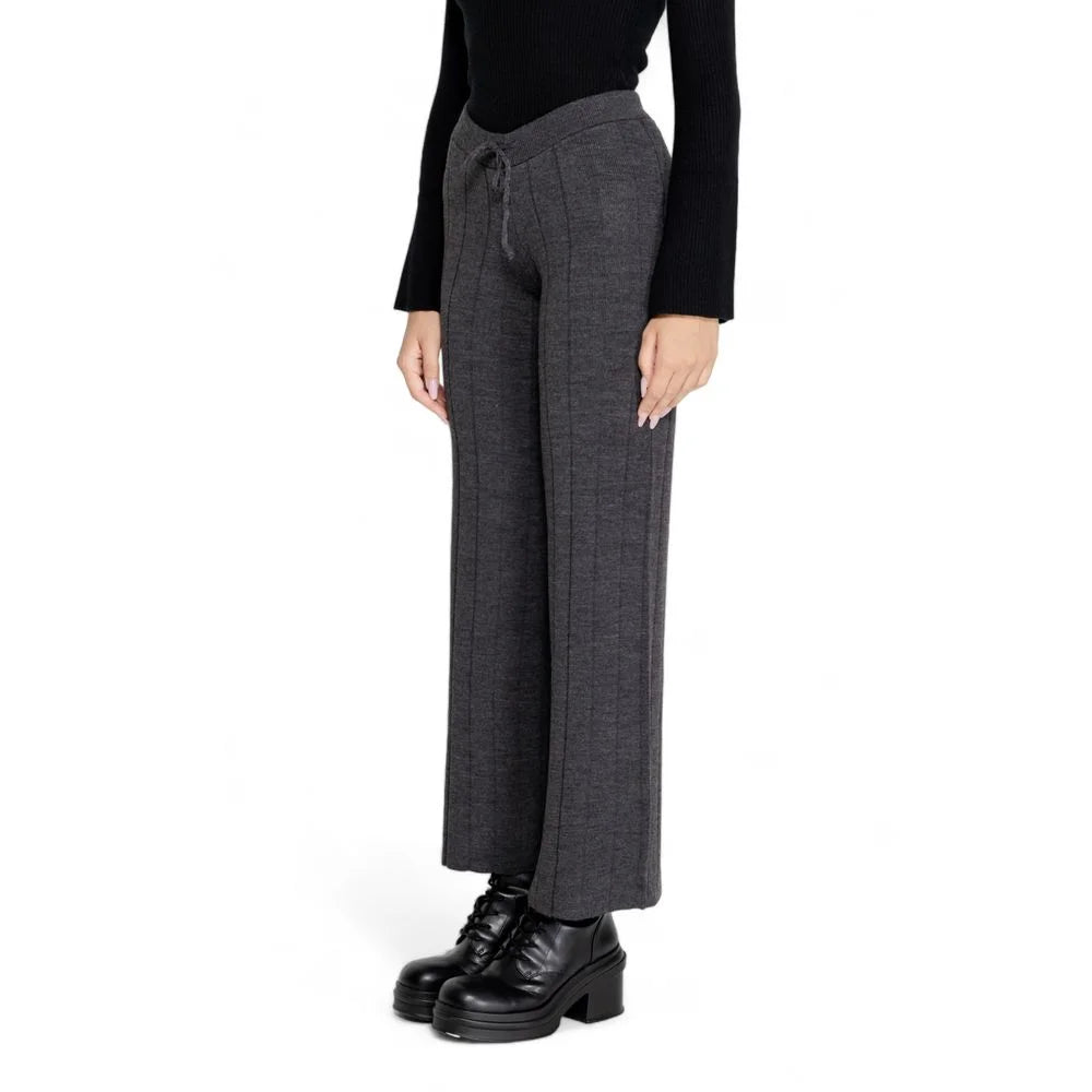Only Gray Marabou Pant - IT42|M - Trousers