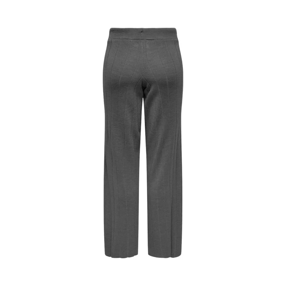 Only Gray Marabou Pant - IT42|M - Trousers