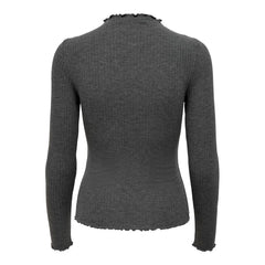 Only Gray Polyester Turtleneck - IT38|XS - Sweaters