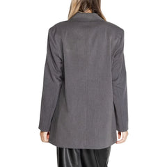 Only Gray Recycled Polyester Blazer - IT38|XS - Coats & Jackets