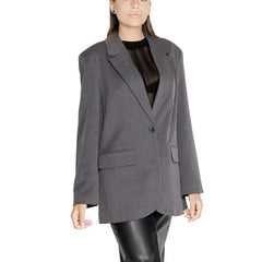 Only Gray Recycled Polyester Blazer - IT38|XS - Coats & Jackets