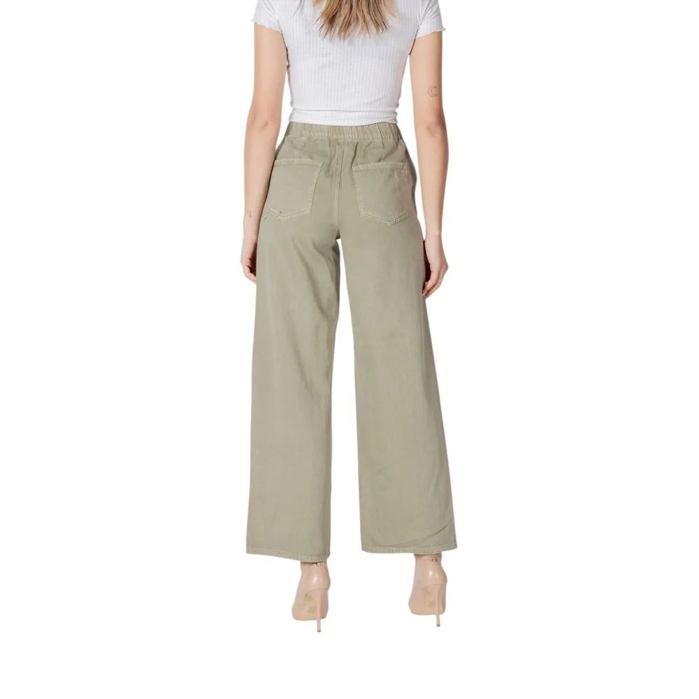 Only Green Cotton Pant - S/32 - Trousers