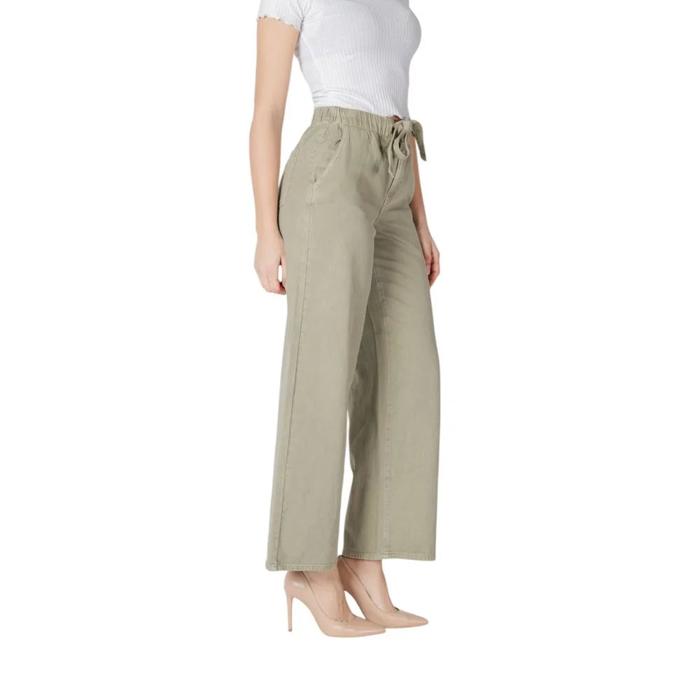 Only Green Cotton Pant - S/32 - Trousers