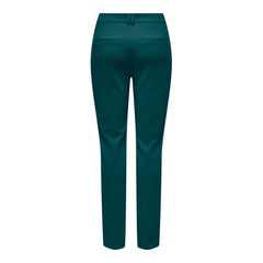 Only Green Polyester Pant - Trousers