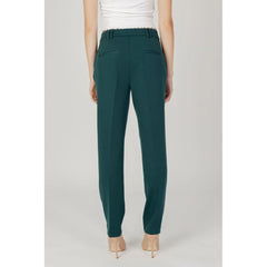 Only Green Polyester Pant - Trousers