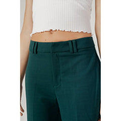 Only Green Polyester Pant - Trousers