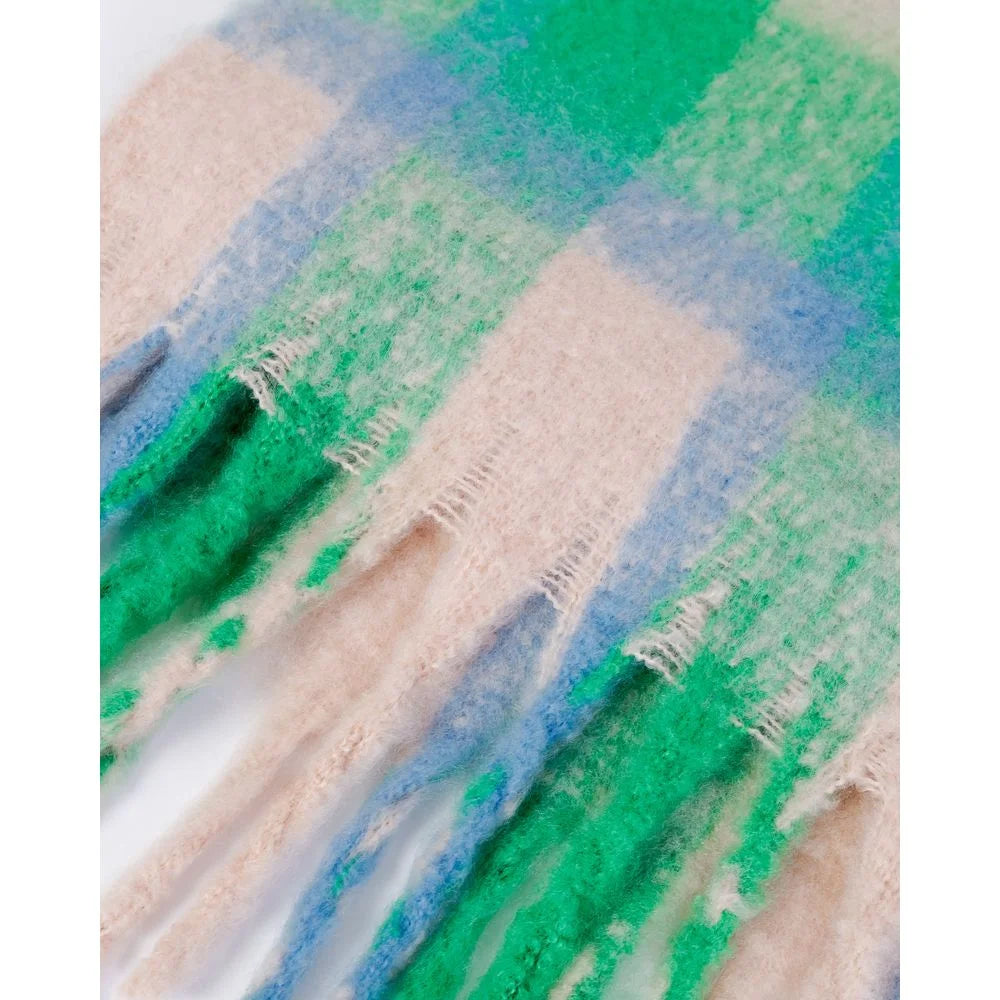 Only Green Polyester Scarf - One Size - Scarves & Shawls